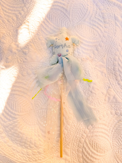 Custom Embroidered Fairy Wand