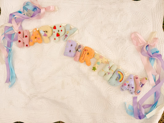 Happy Birthday Heirloom Banner