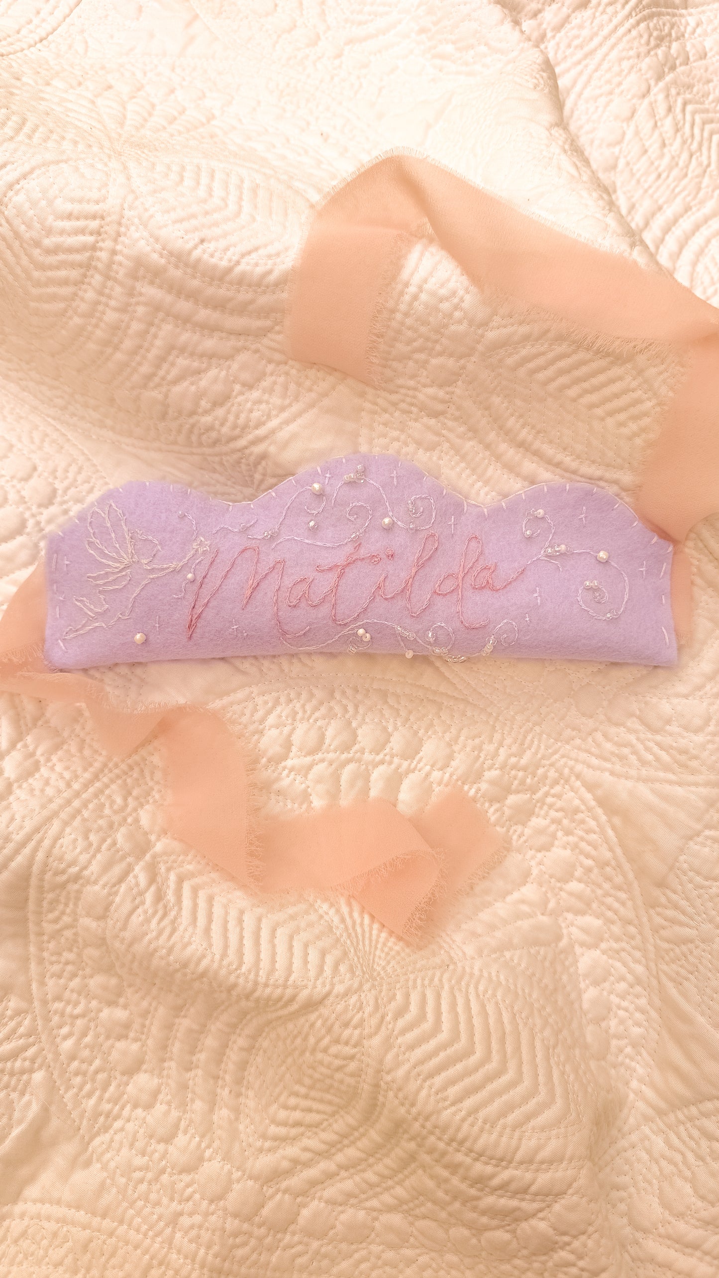Custom Embroidered Crown