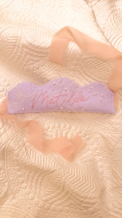 Custom Embroidered Crown