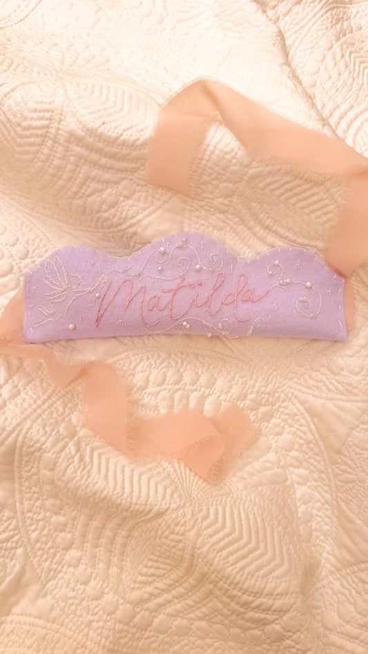 Custom Embroidered Crown
