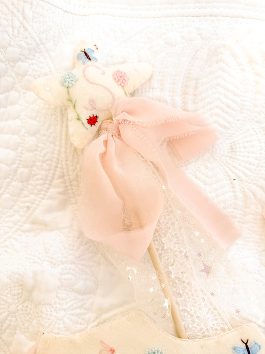 Custom Embroidered Fairy Wand